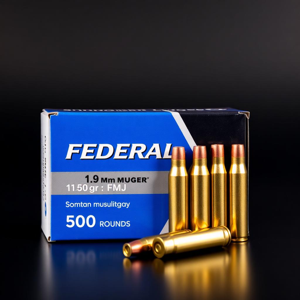 Federal Federal 9mm 115gr FMJ